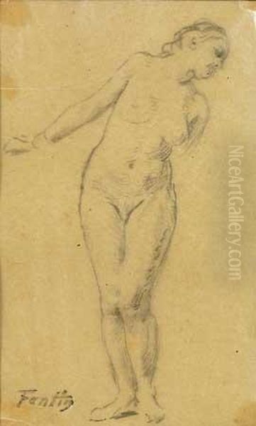 Etude De Jeune Femme Nue - view 1