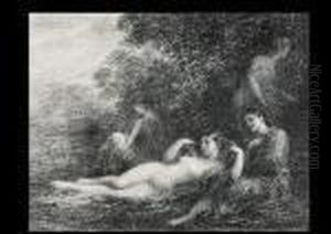 Nude by Ignace Henri Jean Fantin-Latour