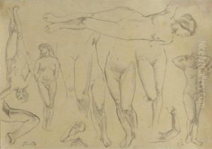Etudes Des Nues by Ignace Henri Jean Fantin-Latour