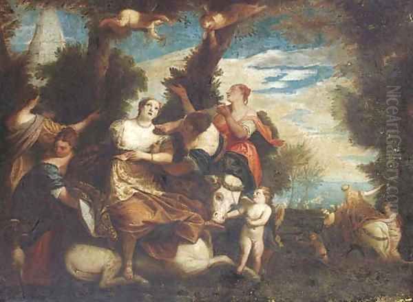 The Rape of Europa, after Paolo Veronese - view 1
