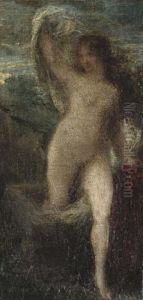 La Verite Sortant Du Puit by Ignace Henri Jean Fantin-Latour
