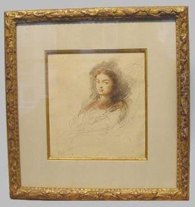 Portrait Drawing Of A Woman