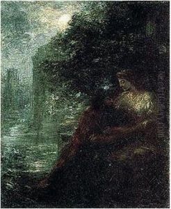 Dido Et Aeneas by Ignace Henri Jean Fantin-Latour