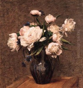 Signed And Dated 'fantin 1878' (upper Left) by Ignace Henri Jean Fantin-Latour