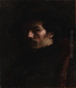 Portrait D'alphonse Legros (portrait Of Alphonse Legros)