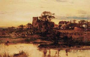 Goring on Thames by Benjamin Williams Leader