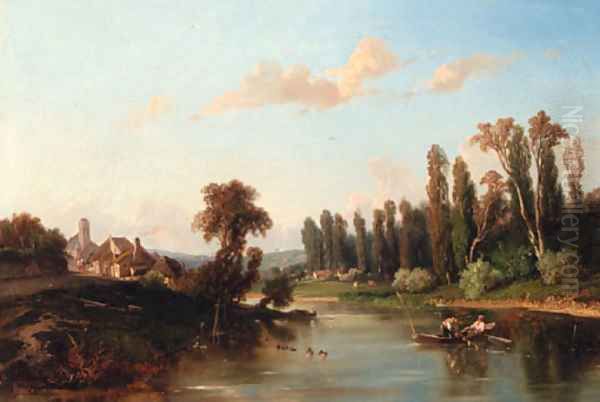 An Afternoon on the River - view 1