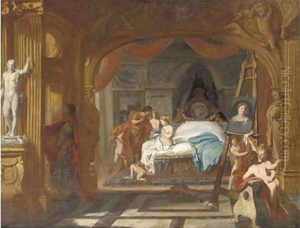 Apelles painting Campaspe - view 1