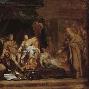 A historical scene by Gerard de Lairesse