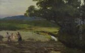 Meadow Scene by David Farquharson