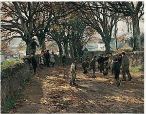 A Game Of Football by David Farquharson