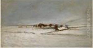 Winter Landscape by Joseph Farquharson
