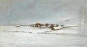 An Aberdeenshire Farm Under Snow