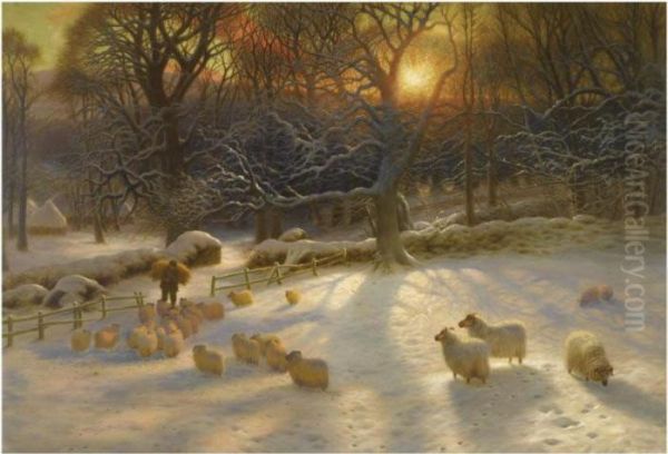 The Shortening Winter's Day Is Near A Close by Joseph Farquharson