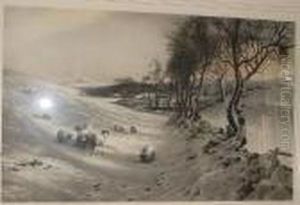 Thro The Crisp Air by Joseph Farquharson