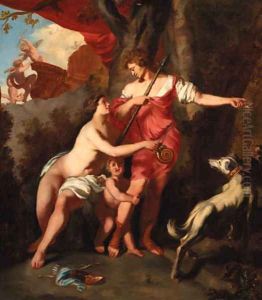 Venus and Adonis by Gerard de Lairesse