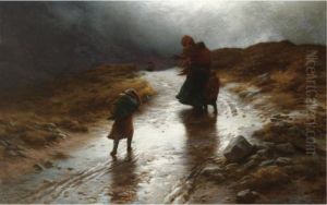 Cauld Blaws The Wind Frae East To West by Joseph Farquharson