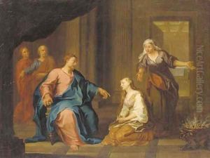 Chirst in the house of Martha and Mary by Gerard de Lairesse