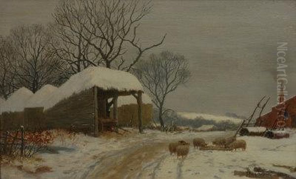 Winter Farm. - view 1