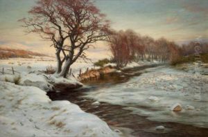 Glowed With The Tints Of Evening Hours by Joseph Farquharson