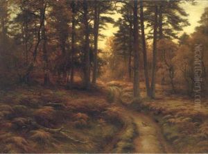 Evening. The Wild Woods Among by Joseph Farquharson