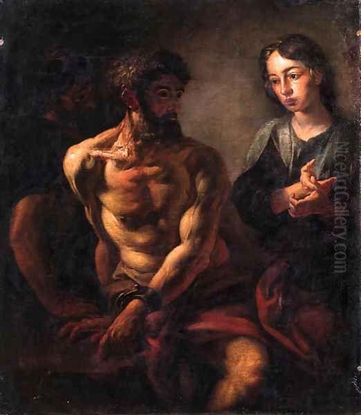 Joseph recounting the Baker's Dream - view 1