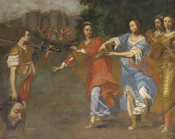 The Triumph of David - view 1