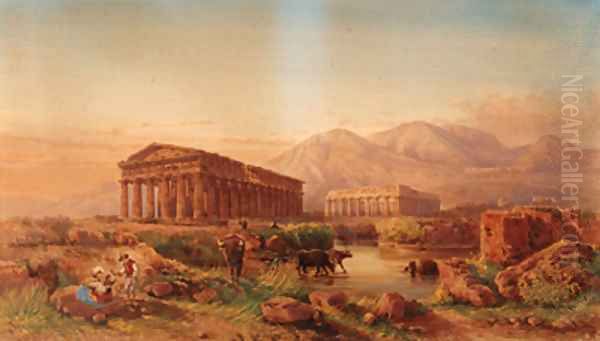 Temples at Paestum - view 1
