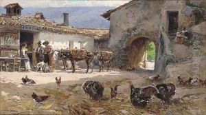 A farmyard scene