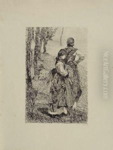 Le Gabbrigiane by Giovanni Fattori