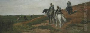 Manovra Di Cavalleria by Giovanni Fattori
