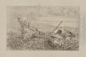Sosta Di Somarelli by Giovanni Fattori
