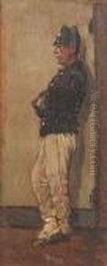 Der Soldat by Giovanni Fattori