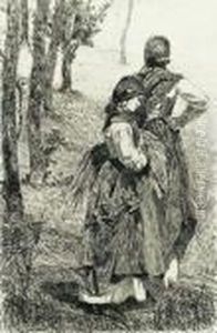 Le Gabbrigiane by Giovanni Fattori