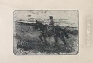 Cavalleggero by Giovanni Fattori