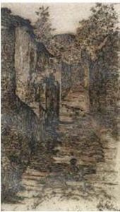 Bauco Presso Roma B by Giovanni Fattori