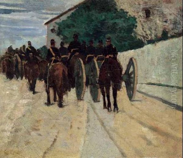 Passaggio D'artiglieria (manovre D'artiglieria O Artiglieria A Cavallo) - view 1