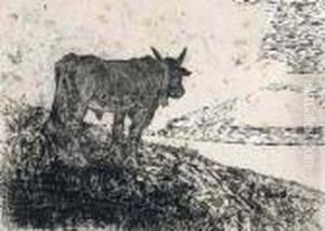 Il Toro by Giovanni Fattori