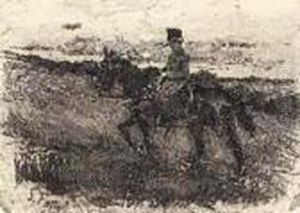 Cavalleggero by Giovanni Fattori