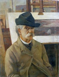 Autoritratto by Giovanni Fattori
