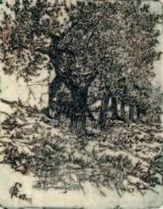 Alberi by Giovanni Fattori