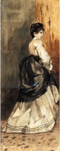 Ritratto Di Donna by Giovanni Fattori