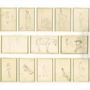 Serie Di 13 Studi A Diversi Soggetti Serie Di 13 Studi A Diversi Soggetti