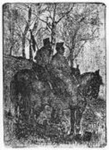 Vedetta Di Cavalleria by Giovanni Fattori