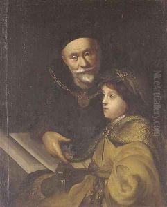 Prince Charles Louis of the Palatinate with his tutor Wolrad von Plessen