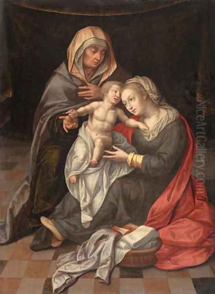The Virgin and Child with Saint Anne - view 1