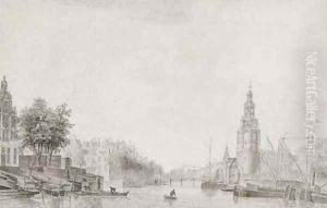 View of the Oudeschans, Amsterdam by Pieter Van Liender