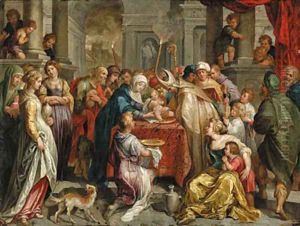The Circumcision by Pieter van Lint