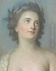 Presumed portrait of Mademoiselle Clairon by Adelaide Labille-Guyard