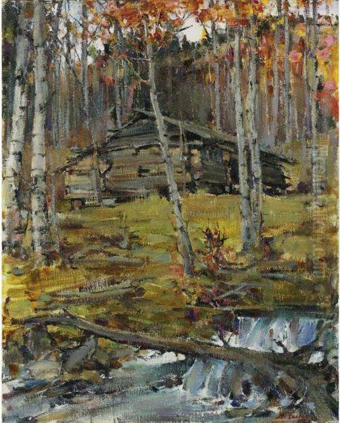 Autumn Trees, Twining - view 1